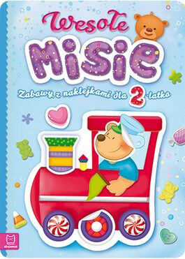 Wesołe Misie Zabawy Z Naklejkami Dla 2 Latka