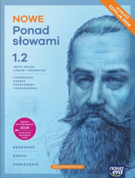 NOWE Ponad słowami 1. Liceum i technikum. Podręczn