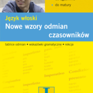 Nowe wzory odmian czasowników. Język włoski