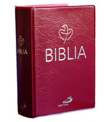 Biblia Tabor - bordowa PCV