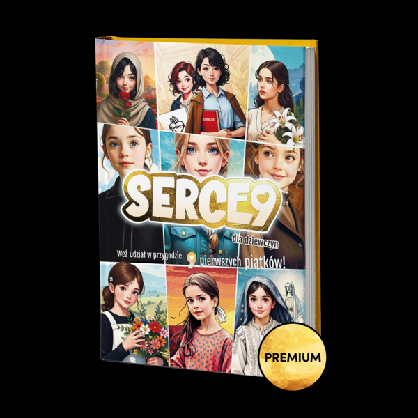 Serce9 dla dziewczyn PREMIUM (twarda oprawa)